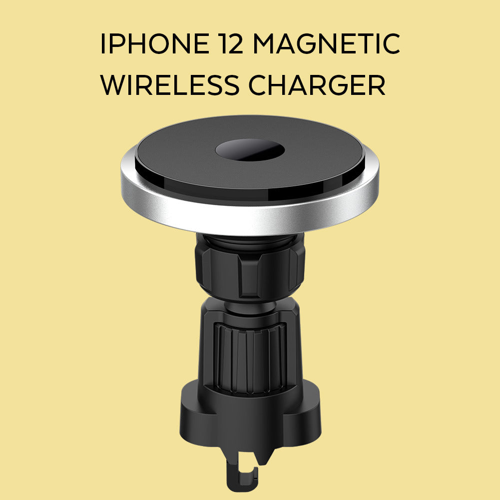 Compatible with Apple, iPhone 12 car magnetic wireless charger