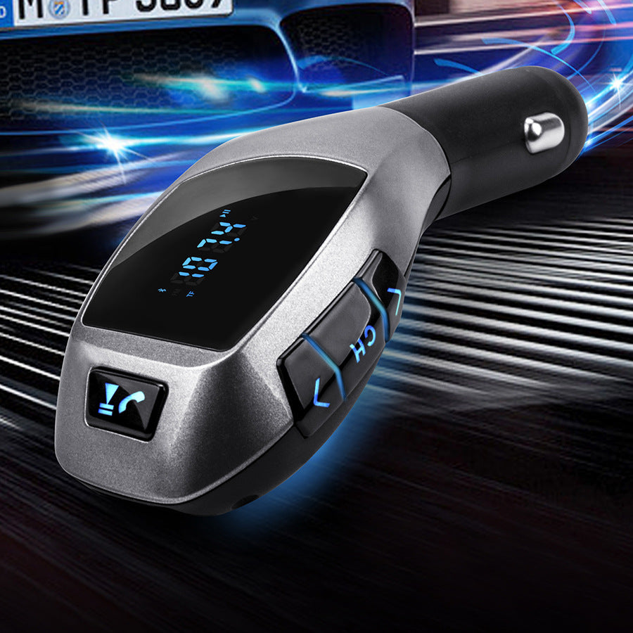 X5 Vehicular Bluetooth MP3 Player Blue