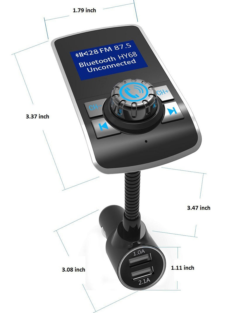 Car Bluetooth Mp3 Car FM Transmitte