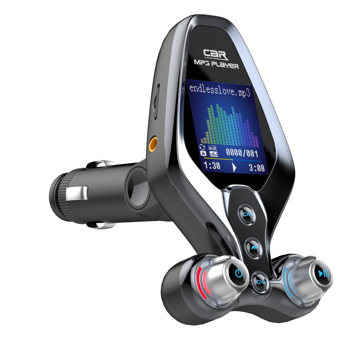 BT26 Car MP3 Bluetooth Hands-free Player FM Transmitter