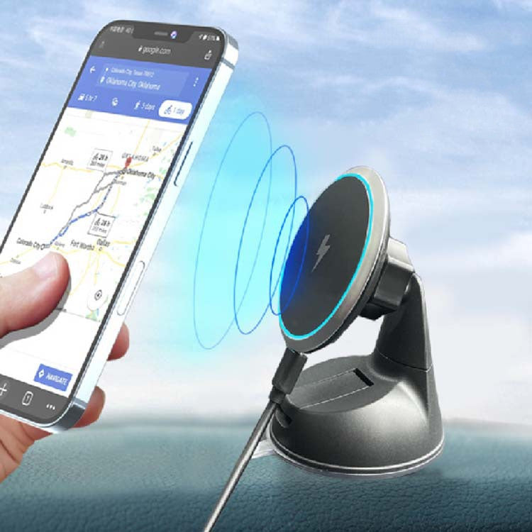 15W Magnetic Car Wireless Charger