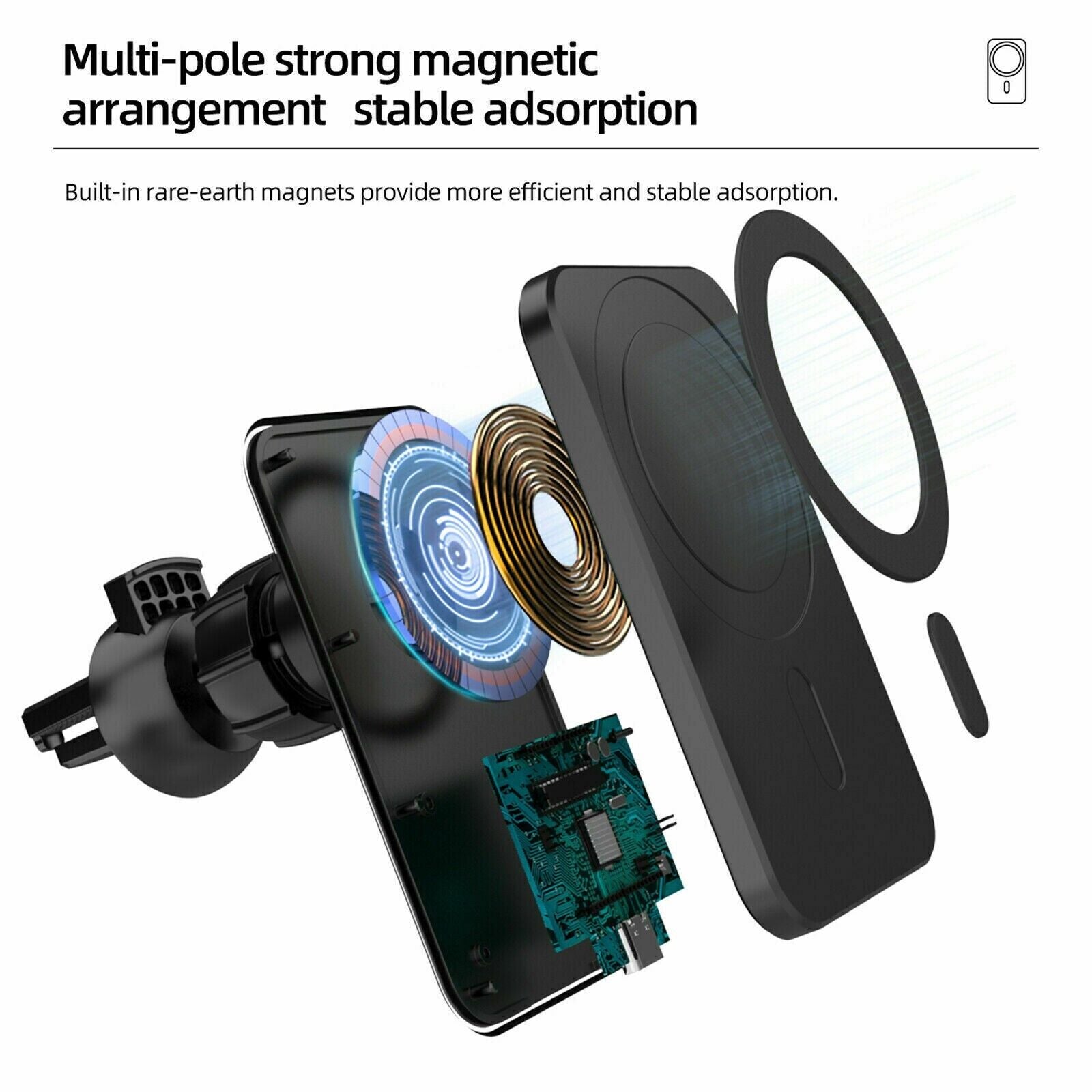 Magnetic Wireless Chargers Car