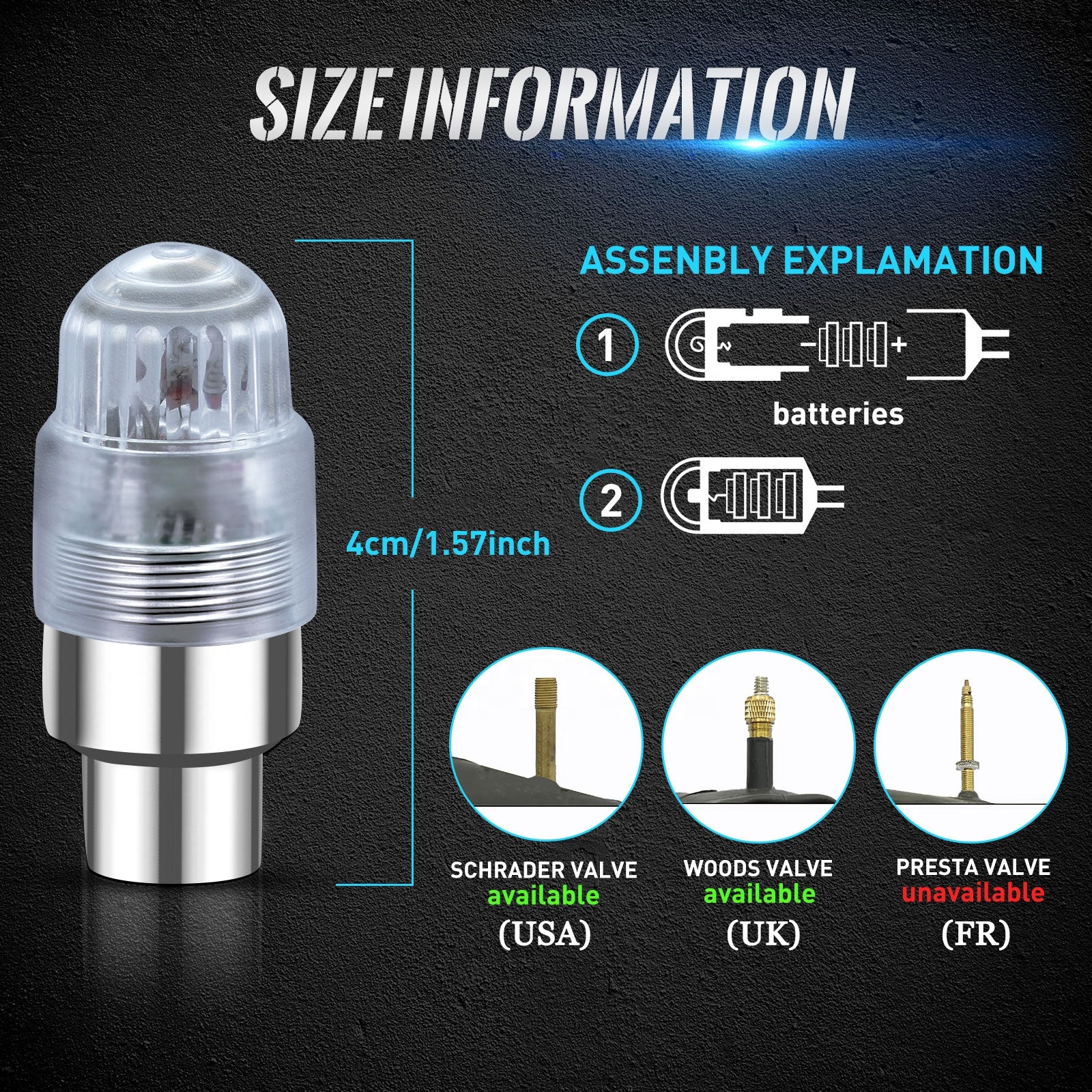 Car Accessories LED Wheel Light