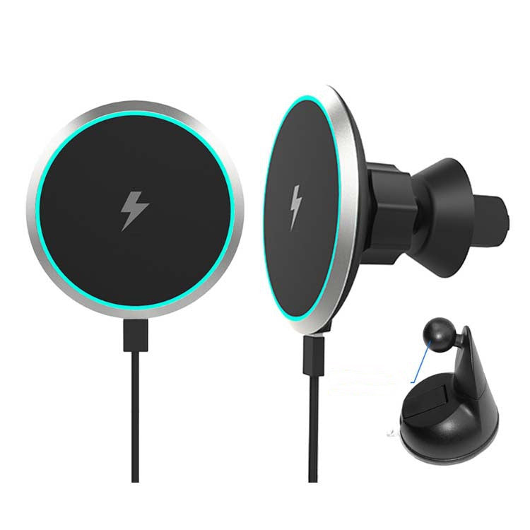15W Magnetic Car Wireless Charger