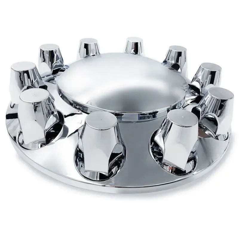 ABS Chrome Plastic Thread-on Spiked Lug Nut Covers