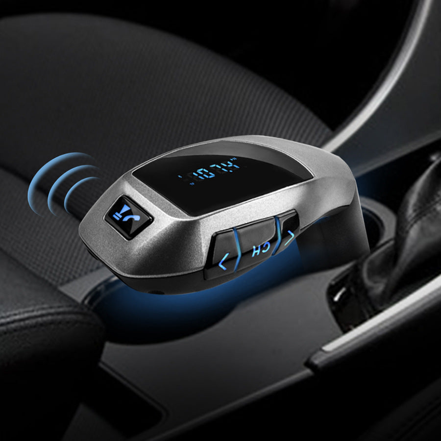 X5 Vehicular Bluetooth MP3 Player Blue