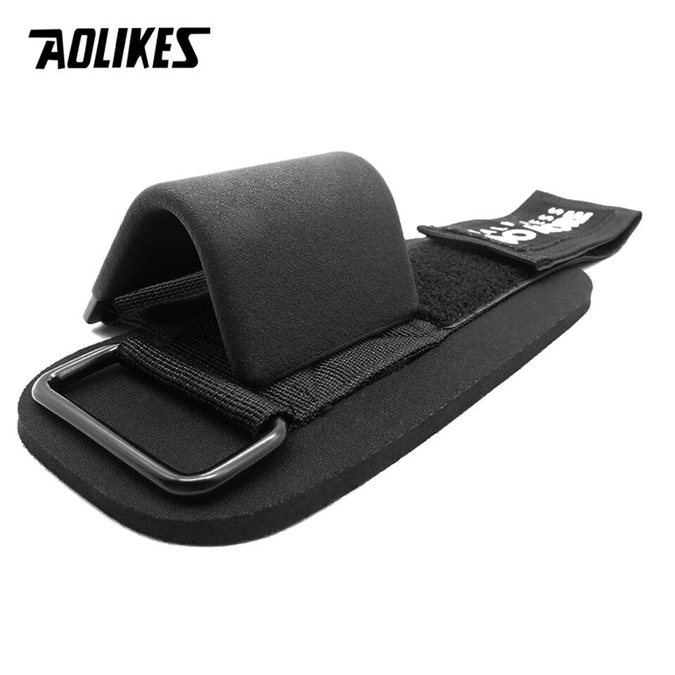 AOLIKES Weight Lifting-Hook Hand-Bar Wrist Straps Glove Weightlifting